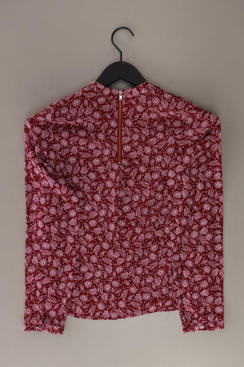 Atmosphere Langarmbluse Gr. 34 mit Paisleymuster lila aus Polyester
