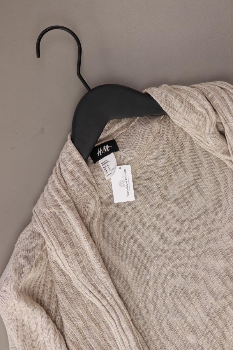 H&M Cardigan Gr. M Langarm creme aus Viskose