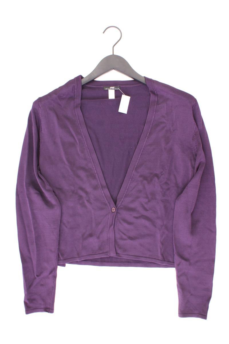 Apart Cardigan Gr. 36 Langarm lila aus Polyamid
