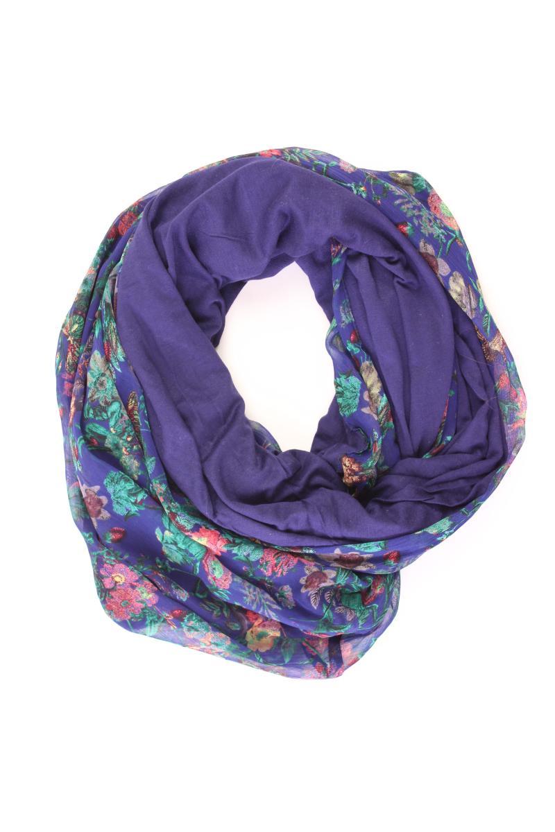 Street One Loop mit Blumenmuster blau