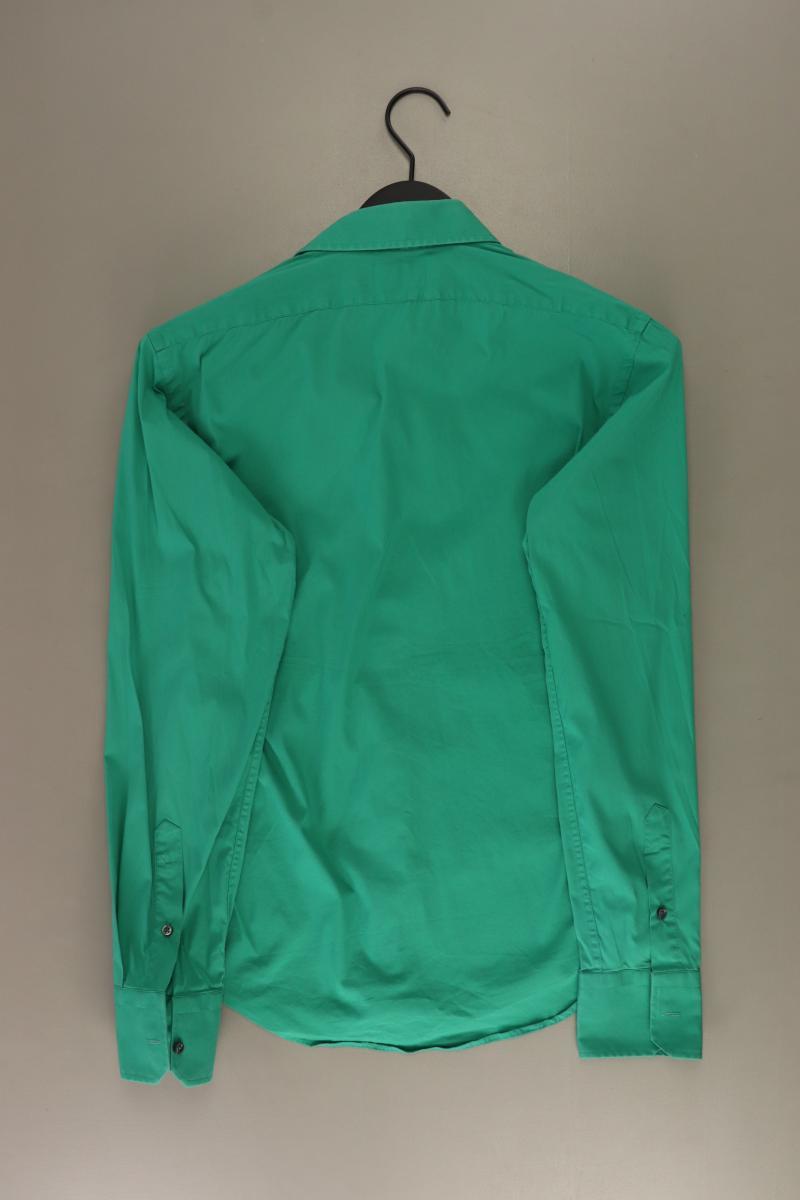Zara Langarmhemd für Herren Gr. M grün