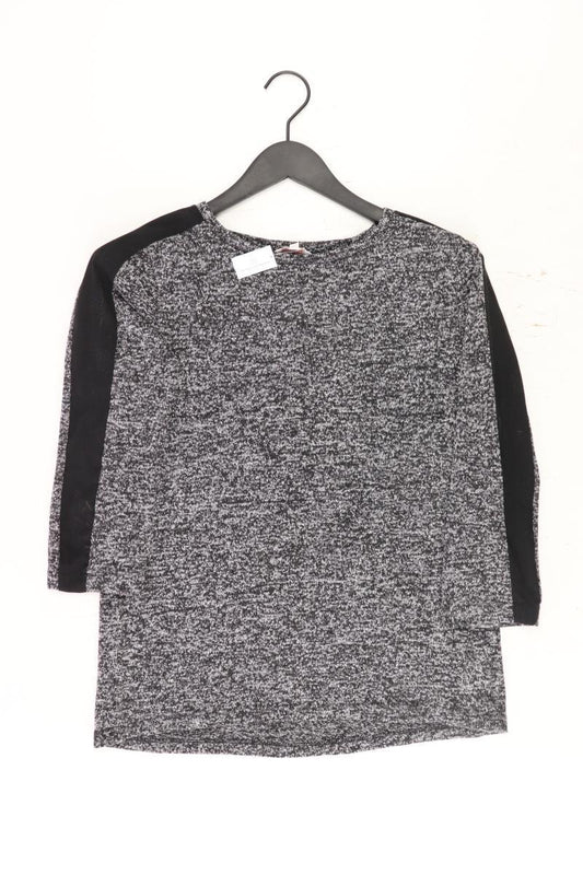 Feinstrickpullover Gr. M grau aus Polyester