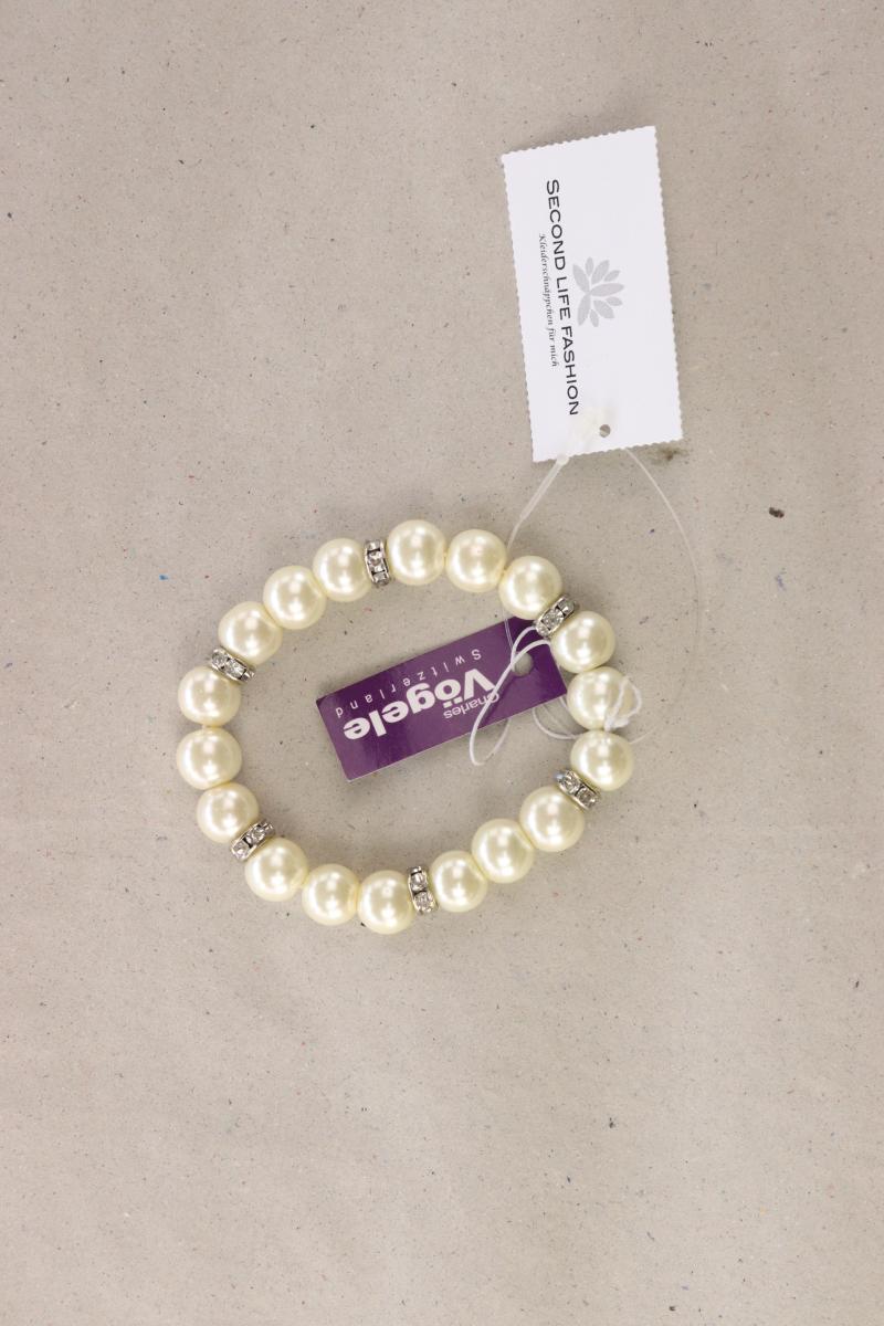 Charles Vögele Perlenarmband neu mit Etikett creme