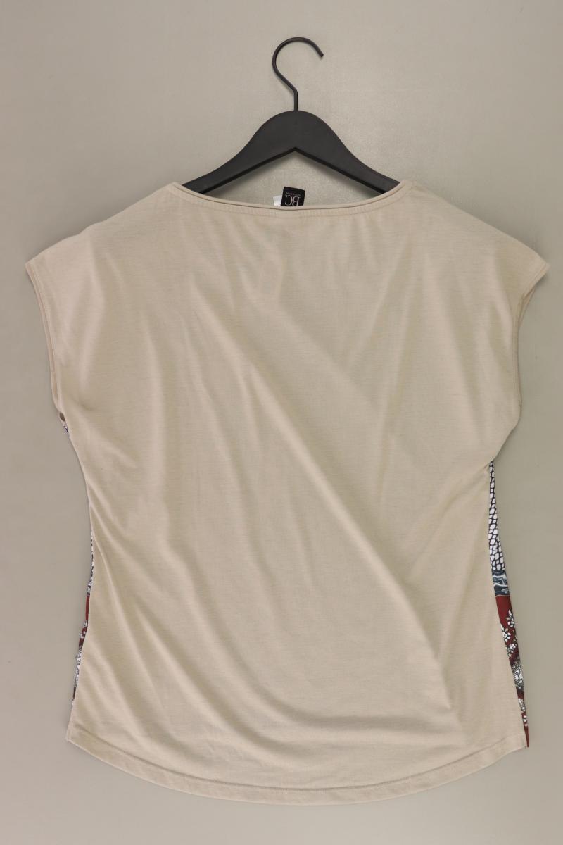 Best Connections Printshirt Gr. 36 Kurzarm creme