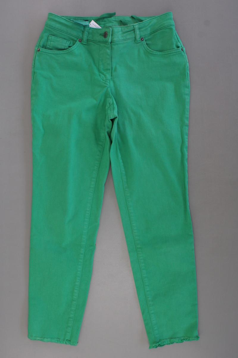 Madeleine Regular Jeans Gr. Kurzgröße 19 grün aus Baumwolle