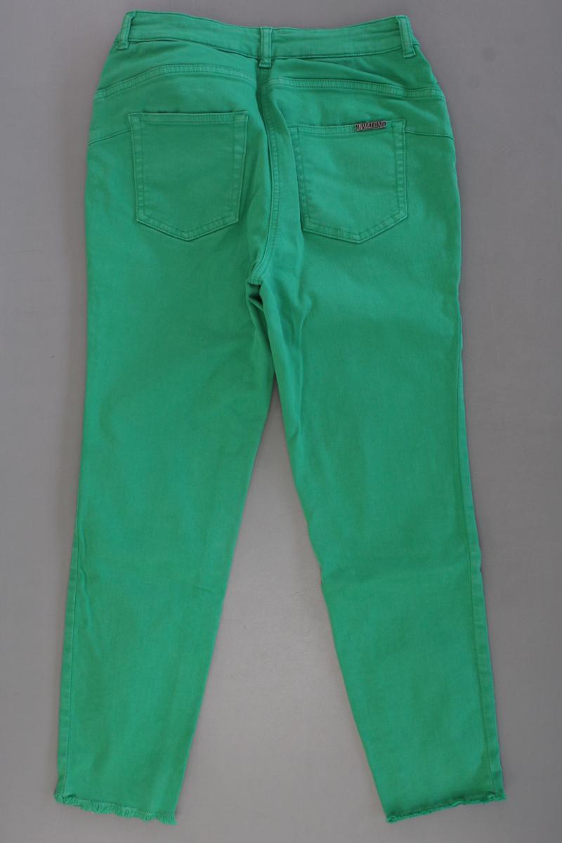 Madeleine Regular Jeans Gr. Kurzgröße 19 grün aus Baumwolle