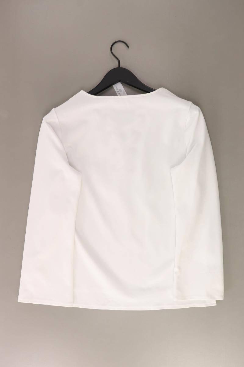 Vince Camuto Schluppenbluse Gr. S 3/4 Ärmel weiß aus Polyester