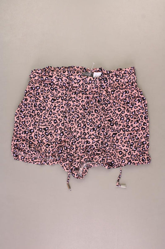 Hotpants Gr. 36 mit Tierdruck rosa aus Viskose