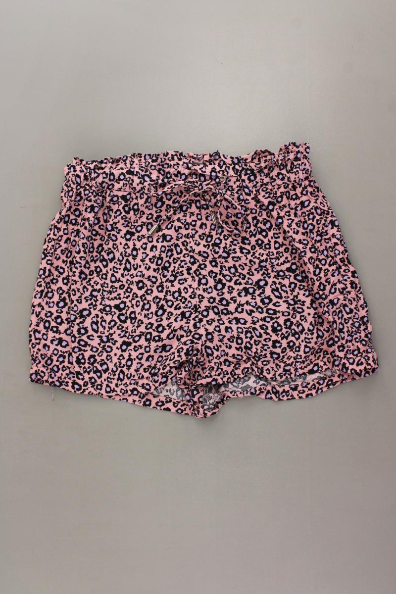 Primark Shorts Gr. 36 mit Tierdruck rosa aus Viskose