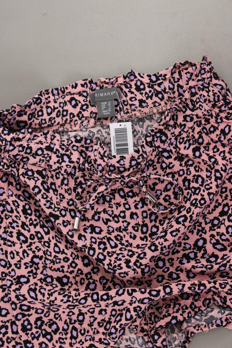 Primark Shorts Gr. 36 mit Tierdruck rosa aus Viskose