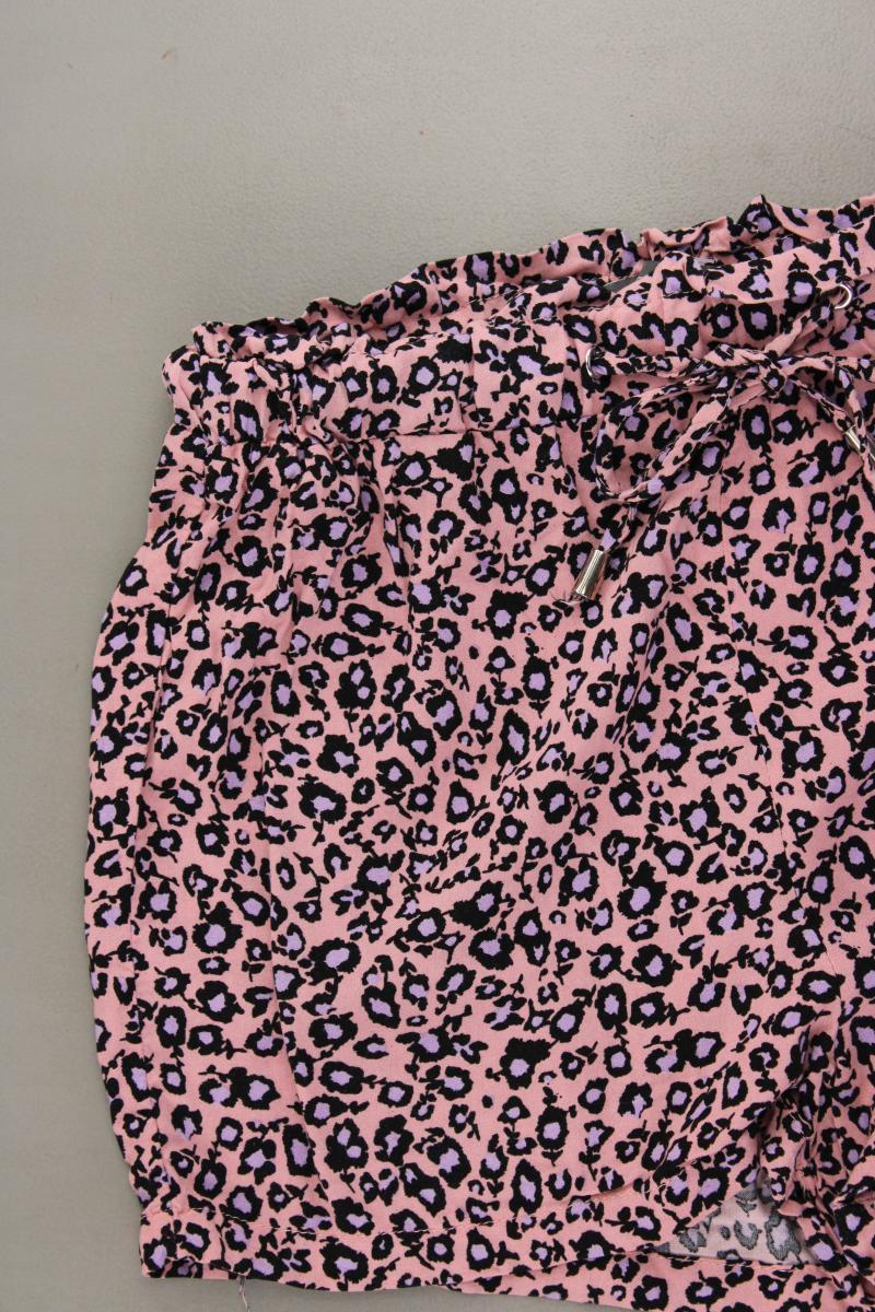 Primark Shorts Gr. 36 mit Tierdruck rosa aus Viskose