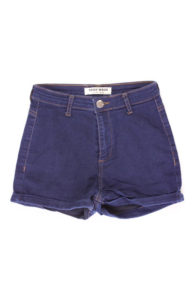 Jeansshorts Gr. 36 blau