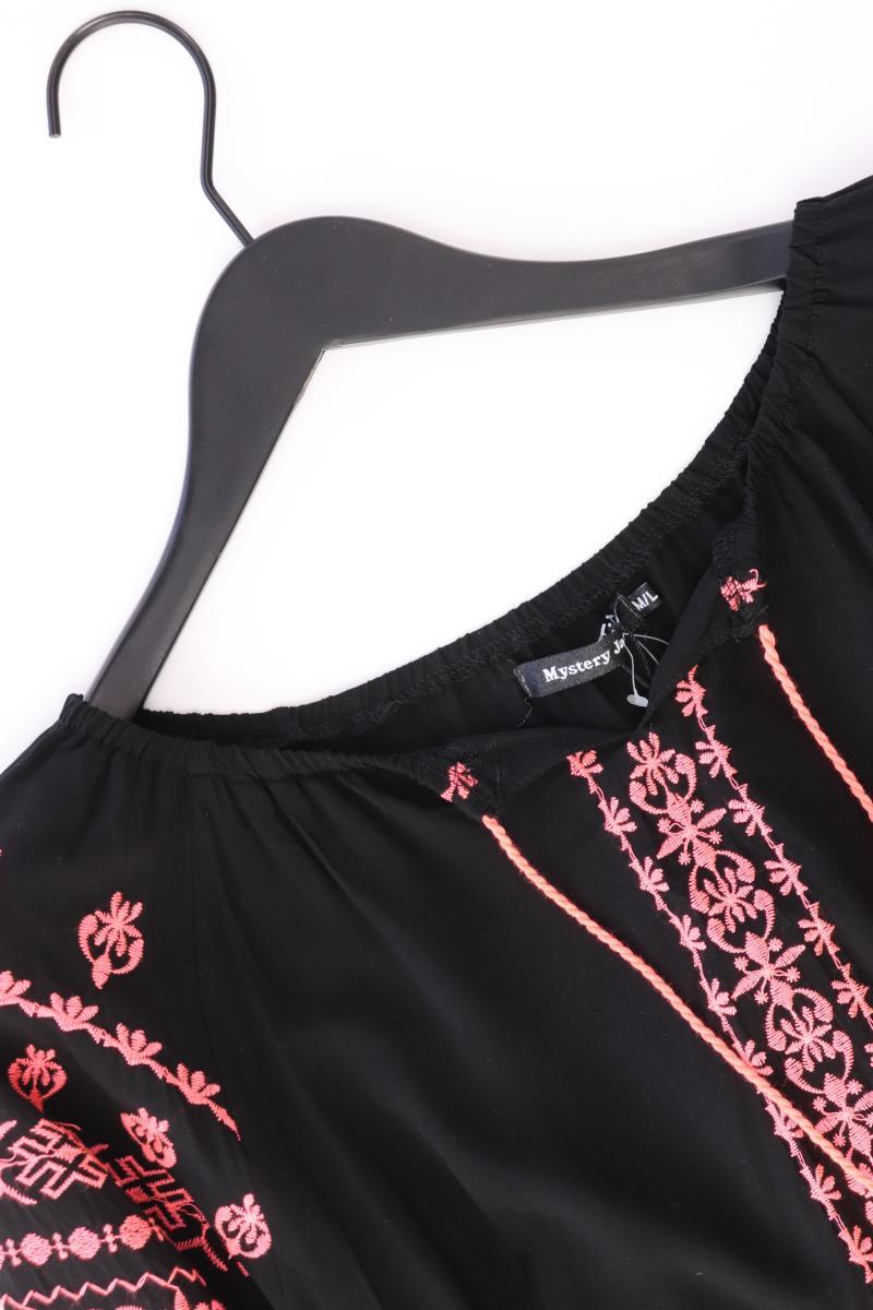 Msytery Jane Bluse Gr. M/L neu mit Etikett 3/4 Ärmel schwarz aus Polyester
