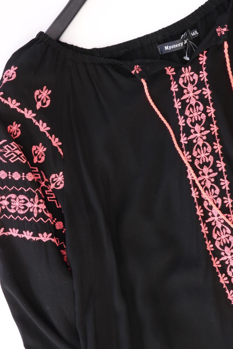 Msytery Jane Bluse Gr. M/L neu mit Etikett 3/4 Ärmel schwarz aus Polyester
