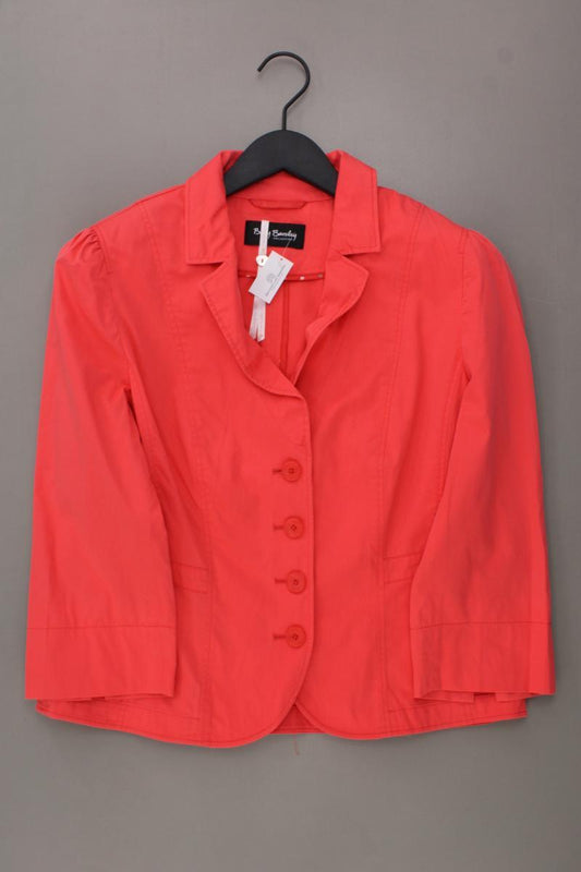 Betty Barclay Classic Blazer Gr. 40 orange aus Baumwolle