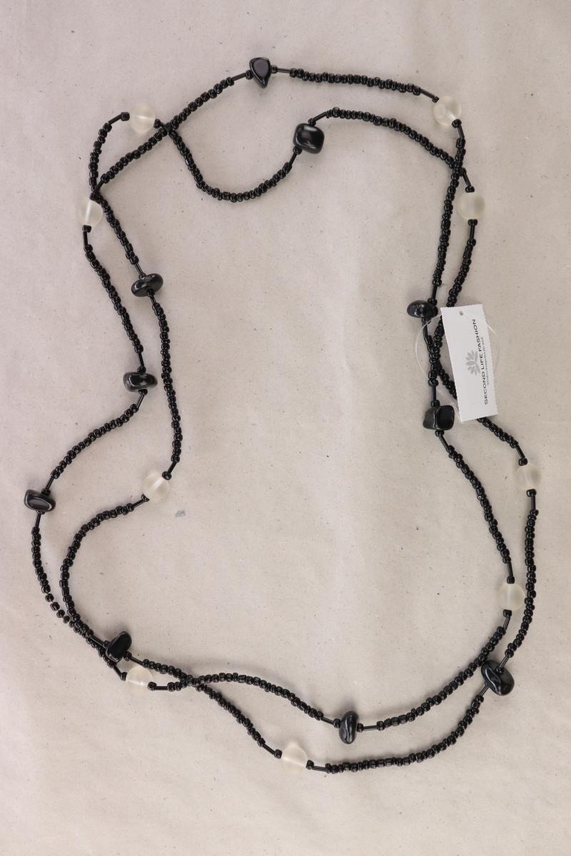 Halskette schwarz