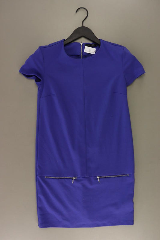 Mohito Etuikleid Gr. XS Kurzarm blau aus Polyester