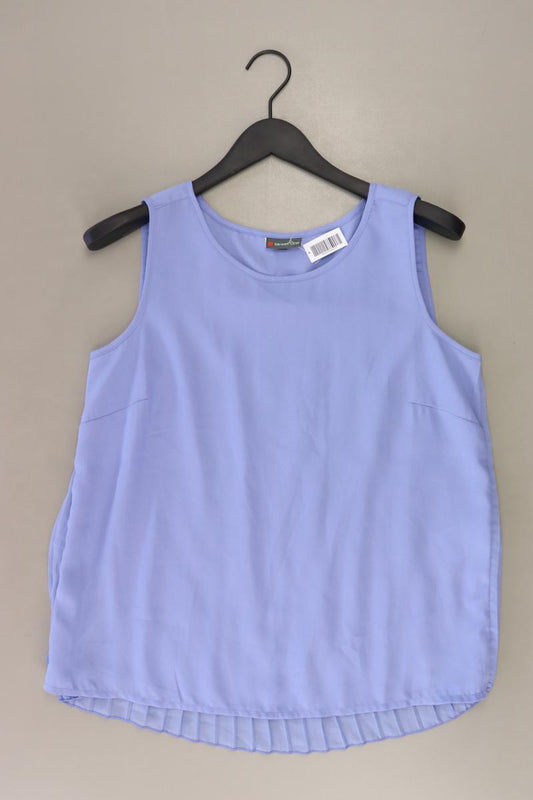 Street One Ärmellose Bluse Gr. 40 blau aus Polyester