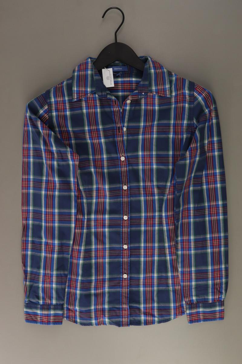 Montego Karobluse Gr. 36 kariert Langarm mehrfarbig aus Baumwolle