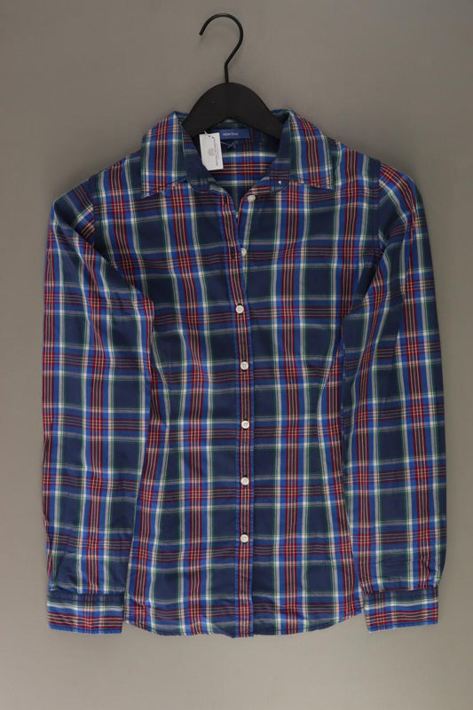 Montego Karobluse Gr. 36 kariert Langarm mehrfarbig aus Baumwolle