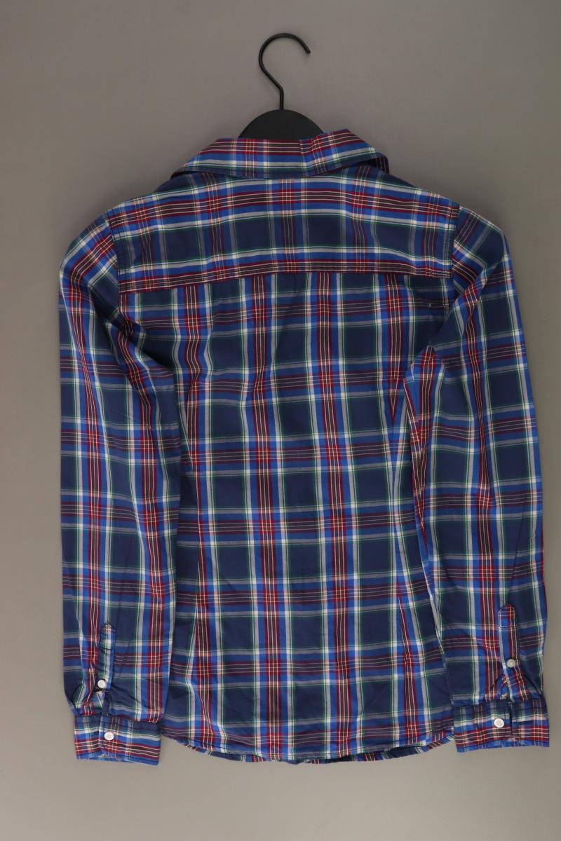 Montego Karobluse Gr. 36 kariert Langarm mehrfarbig aus Baumwolle