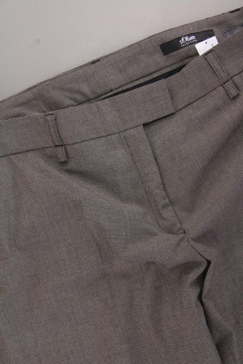 Selection by s.Oliver Anzughose Gr. 40 braun aus Polyester