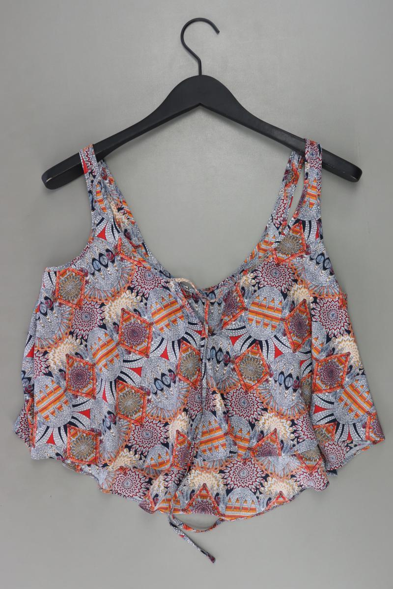Zara Trägertop Gr. XS mit Paisleymuster neuwertig orange