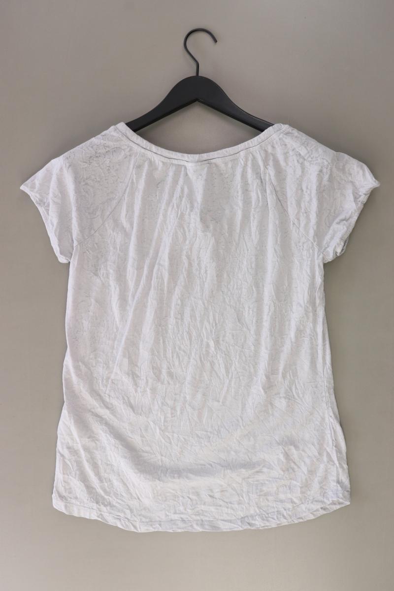 Street One T-Shirt Gr. 42 Kurzarm grau aus Polyester