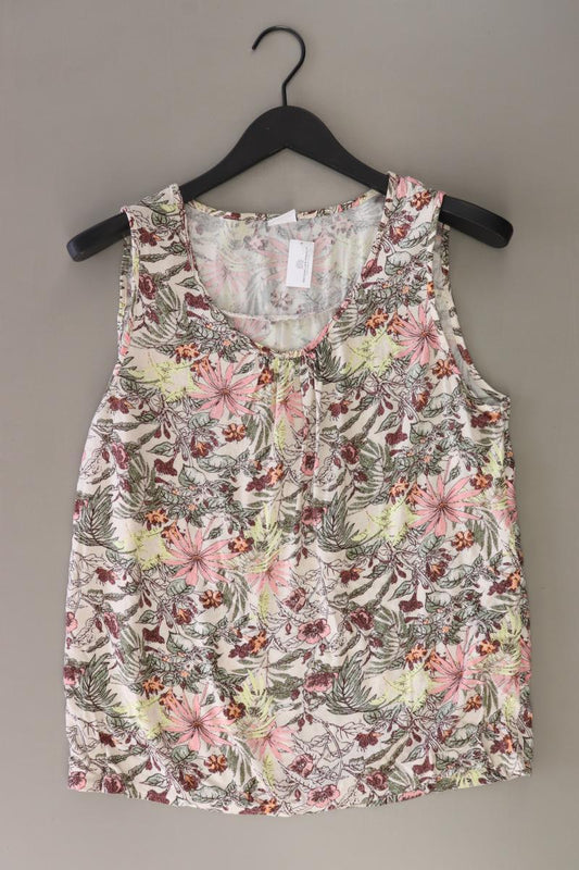 Vero Moda Top Gr. L mit Blumenmuster mehrfarbig aus Viskose