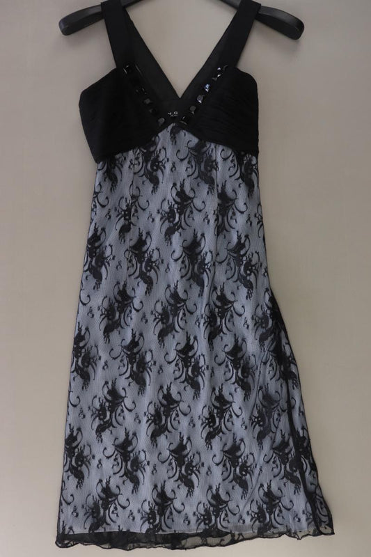 Angie Abendkleid Gr. 36 Träger blau aus Polyamid