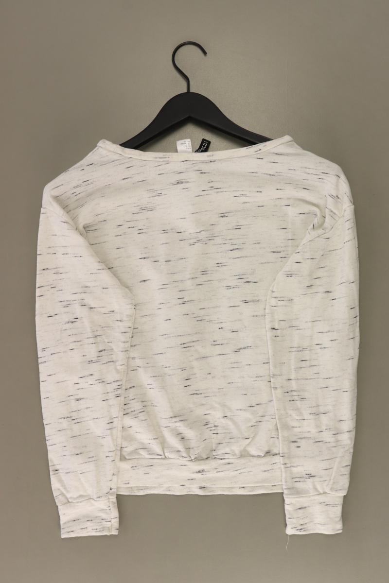 H&M Langarmpullover Gr. S grau aus Baumwolle