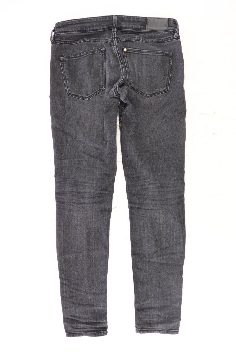 H&M Skinny Jeans Gr. W26 schwarz aus Baumwolle