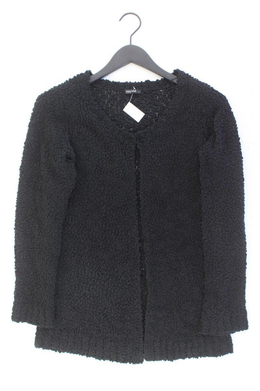 Cardigan Gr. S Langarm schwarz aus Polyester