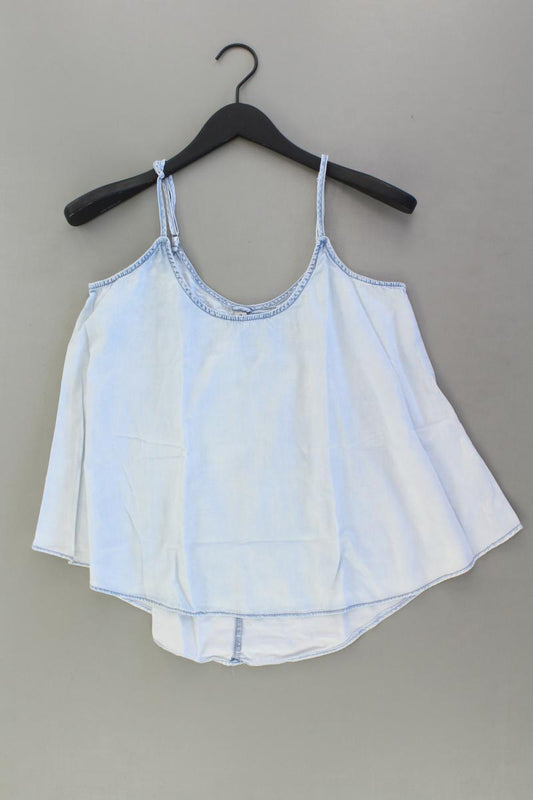 DenimCo. Camisole Gr. 38 blau aus Baumwolle