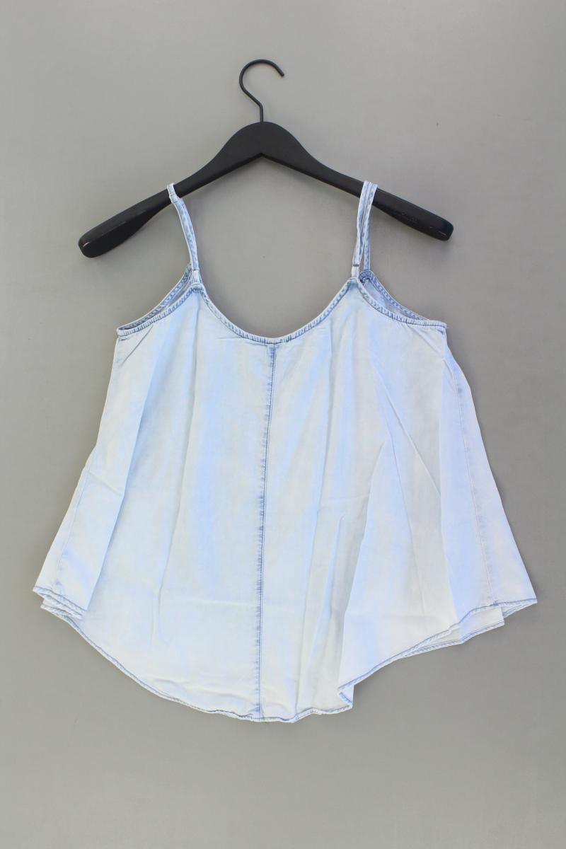 DenimCo. Camisole Gr. 38 blau aus Baumwolle