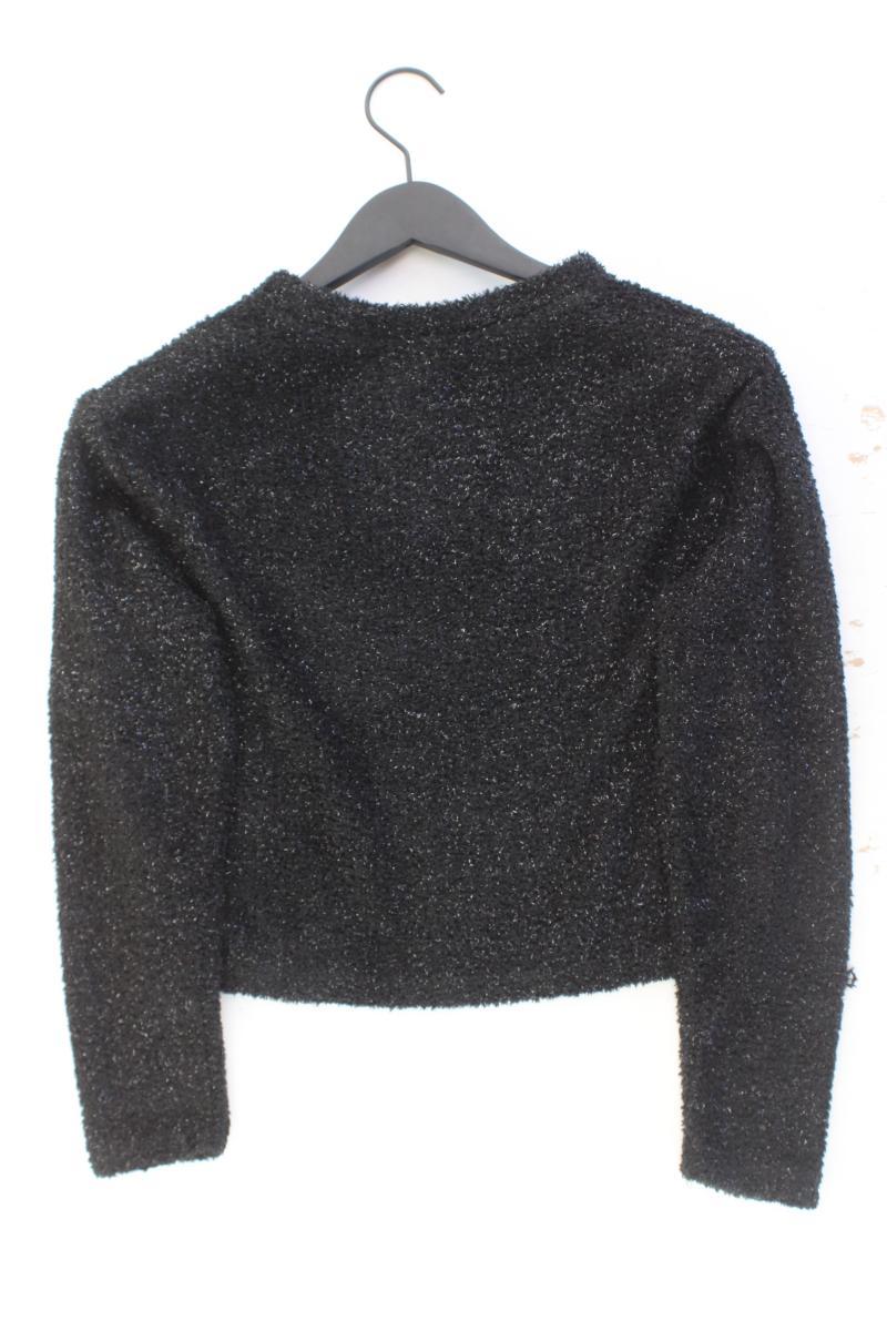 H&M Feinstrickpullover Gr. S silber aus Polyester
