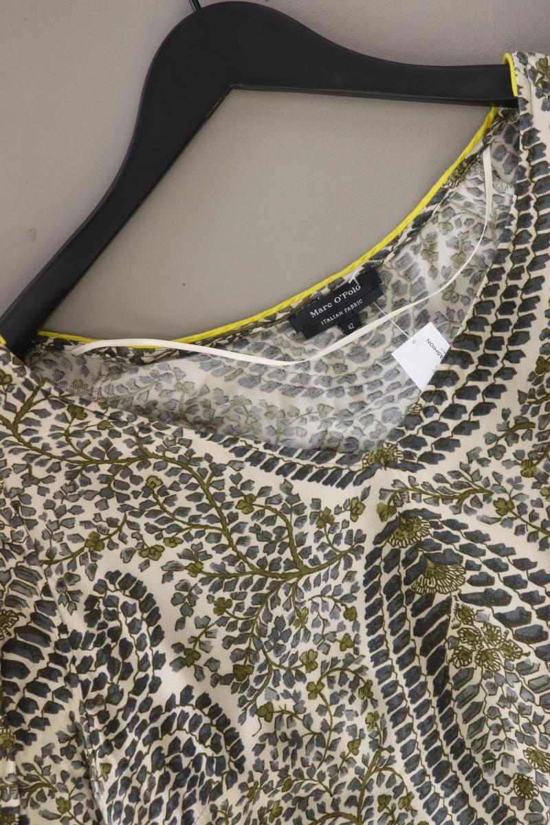Marc O'Polo Classic Bluse Gr. 42 mit Blumenmuster 3/4 Ärmel mehrfarbig