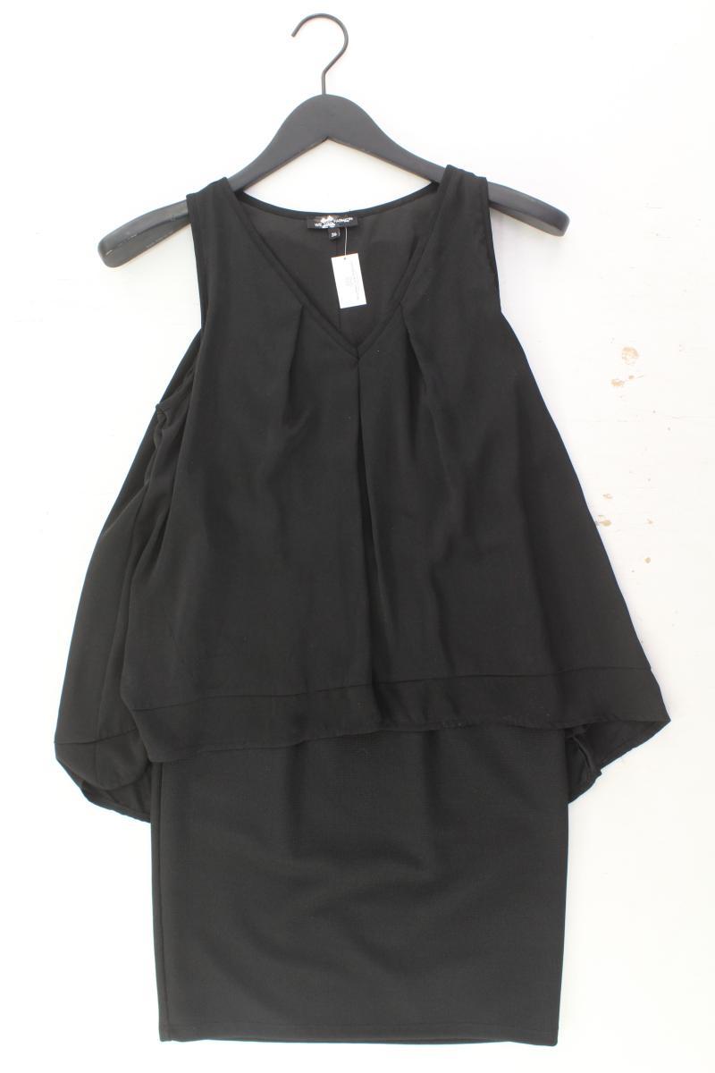 Trägerkleid Gr. 36 schwarz aus Polyester