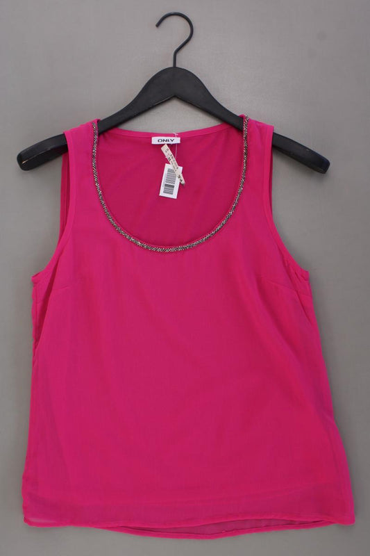 Only Ärmellose Bluse Gr. 36 pink aus Polyester