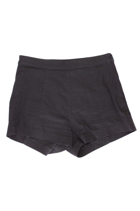 H&M Hotpants Gr. 38 schwarz aus Baumwolle