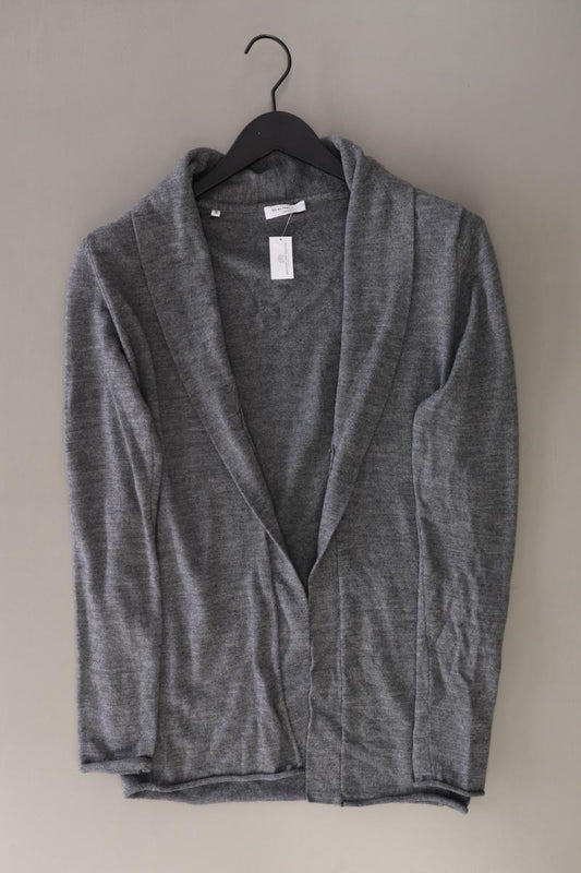 Selected Homme Strickjacke mit Wolle für Herren Gr. S Langarm grau aus Polyacryl