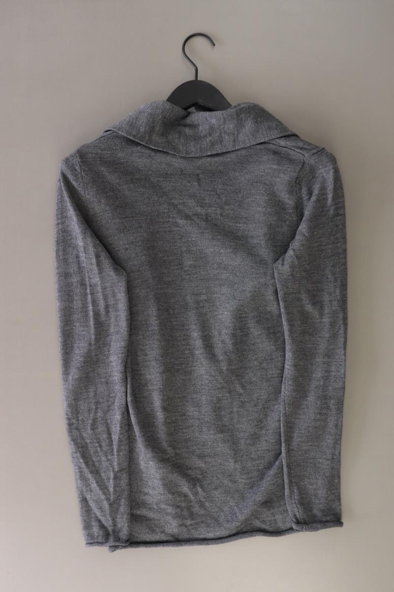 Selected Homme Strickjacke mit Wolle für Herren Gr. S Langarm grau aus Polyacryl