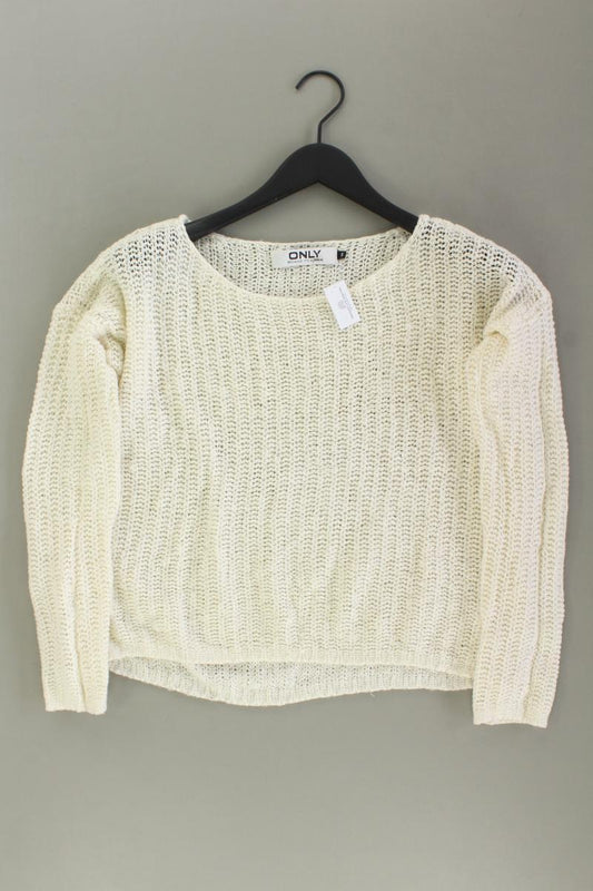 Only Grobstrickpullover Gr. S creme aus Polyacryl