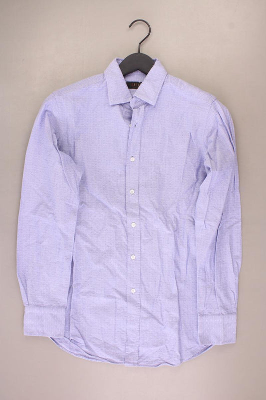 Daks London Langarmhemd für Herren Gr. Hemdgröße 38 blau