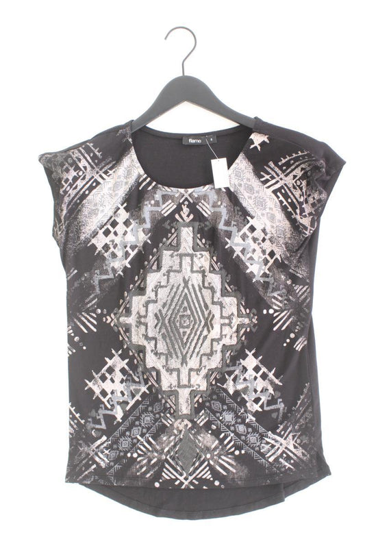 Printshirt Gr. S Kurzarm schwarz