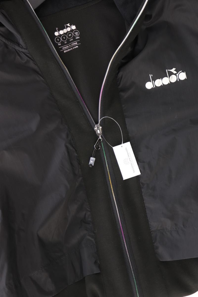 diadora Kapuzenjacke Gr. S schwarz aus Polyester