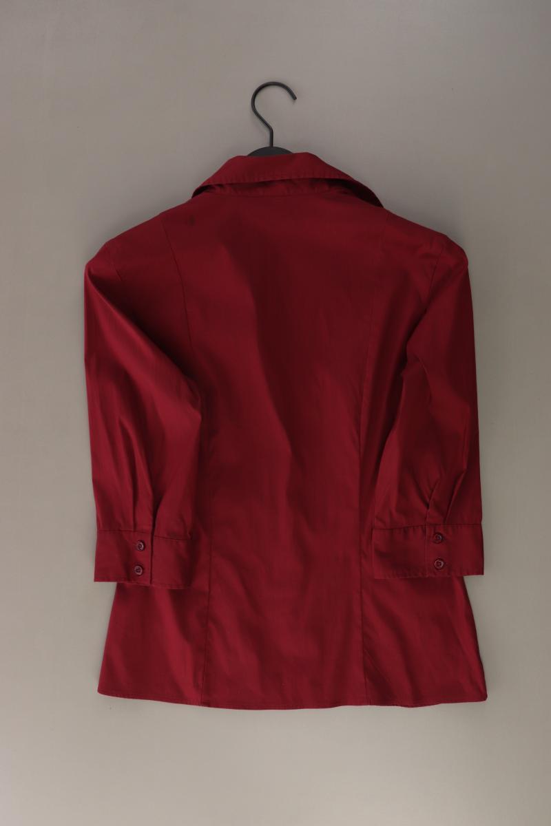 Selection by s.Oliver Slim Bluse Gr. 36 neuwertig 3/4 Ärmel rot aus Baumwolle