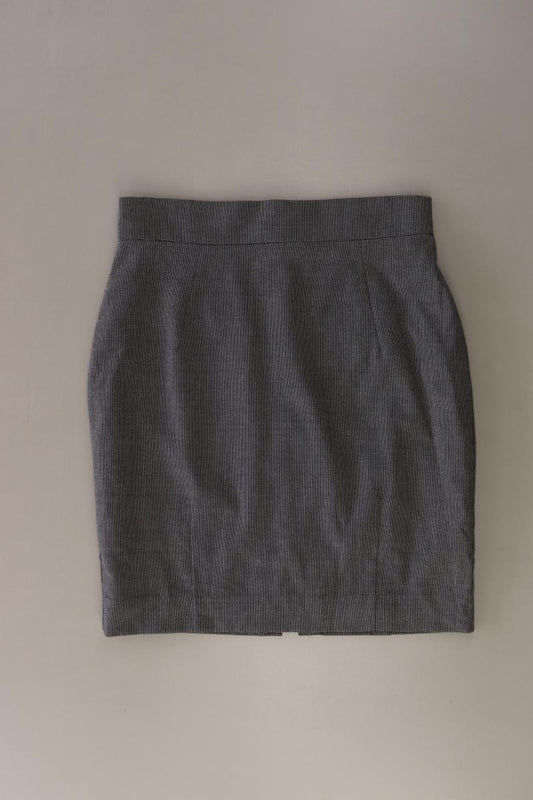 H&M Bleistiftrock Gr. 38 grau aus Polyester