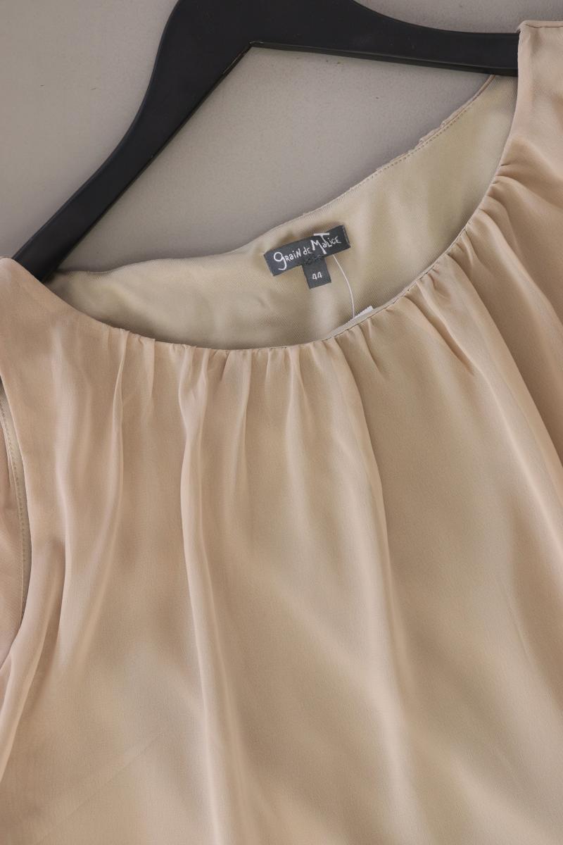Grain de Malice Abendkleid Gr. 42 Träger creme aus Polyester