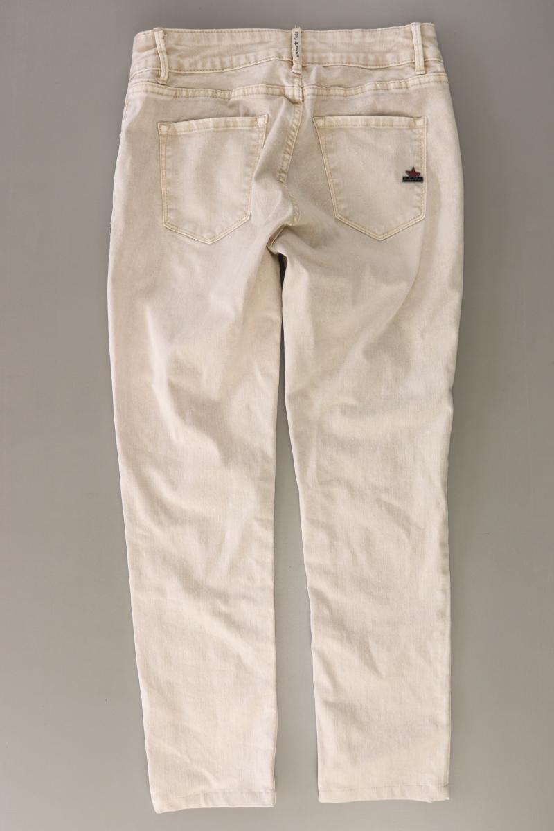 Buena Vista Skinny Jeans Gr. S creme aus Baumwolle